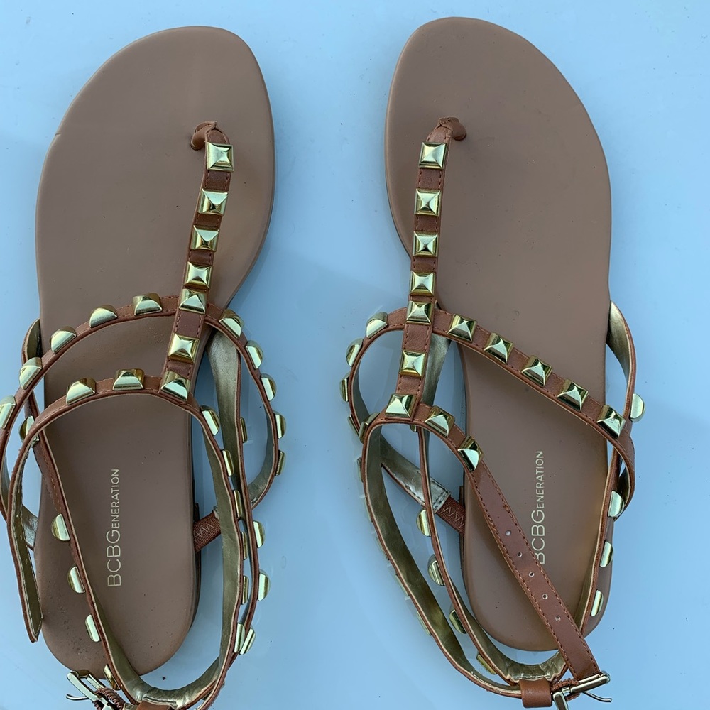 BCBGeneration sandals. Worn once !!